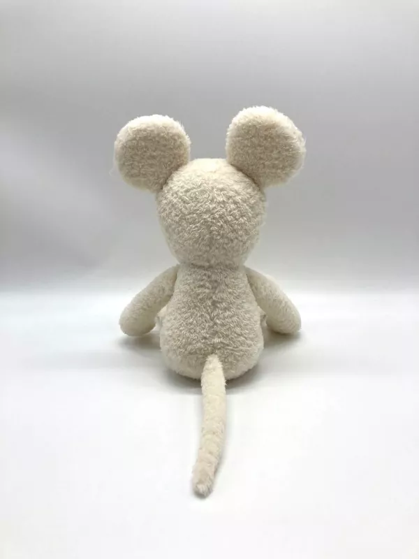 Long Legged Creamy White Rat Plush Toy